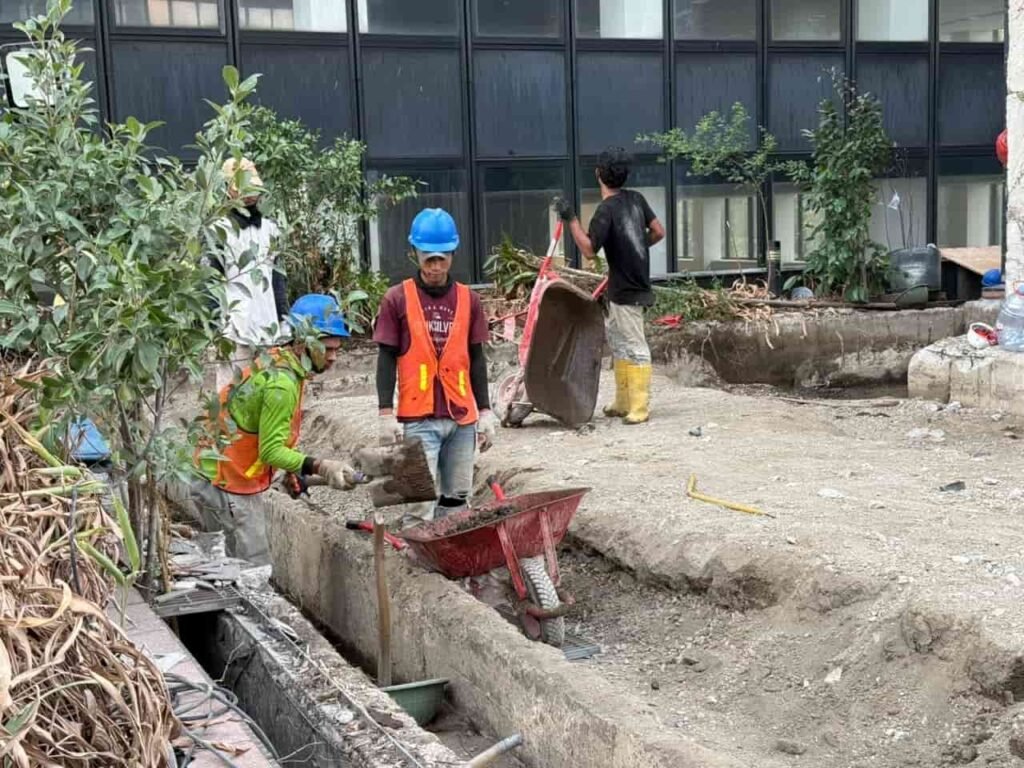 proses pembongkaran